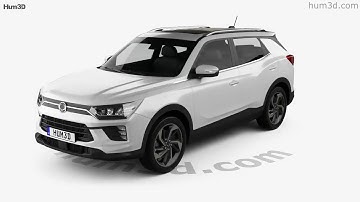 SsangYong Korando 2014 3D model by 3DModels.org