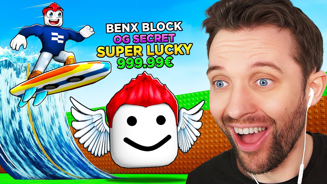 SURFE für EIGENEN LUCKY BLOCK im SURF SIMULATOR ROBLOX