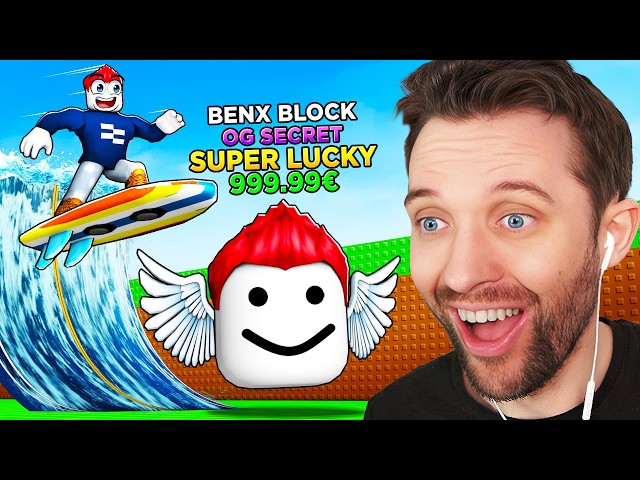 SURFE für EIGENEN LUCKY BLOCK im SURF SIMULATOR ROBLOX