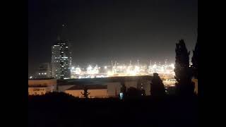 Haddar, Haifa Israel View at Night
