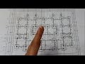 How to Read Building Foundations Drawing plans | Column Footings Detail | also X sections detail