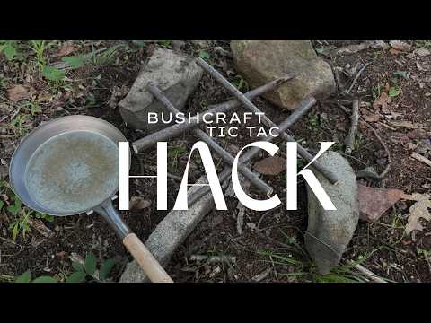 TIC TAC Adjustable Camp Stove - Bushcraft HACKS