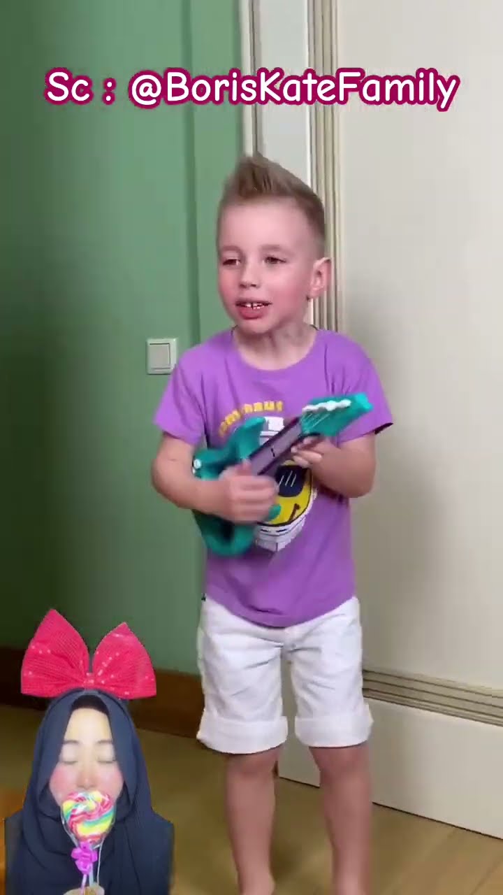 SI KAKAK GANGGU MAMA MAU NINA BOBO IN ADIK ⁉️ ehhh Si Papa Malah ikutan Berisik ? @BorisKateFamily