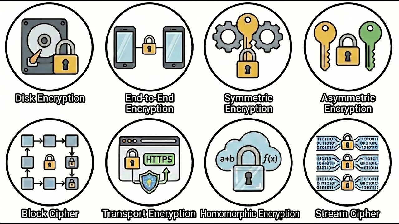 Every Encryption Type Simply Explained - YouTube