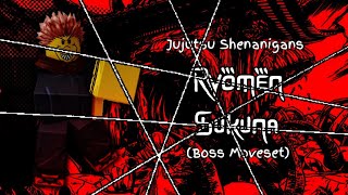Ryomen Sukuna (Boss) Moveset | JJS Skill Builder | Roblox