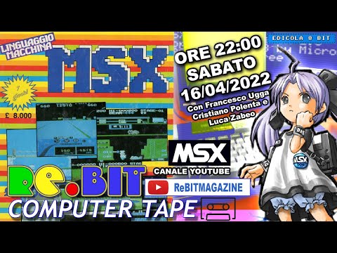 Re.BIT Computer Tape - LINGUAGGIO MACCHINA MSX n.1