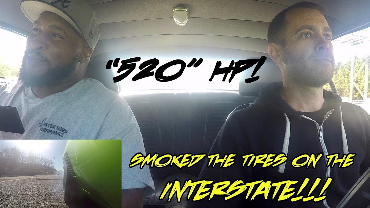 INSANE "520" HP SUPERCHARGED CAMARO RIDE REACTION!! HE SMOKED THE TIIRES ON THE INTERSTATE!!!