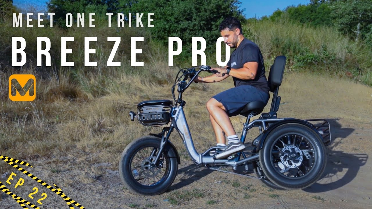Triciclo Meet One Breeze PRO - liberdade sobre 3 rodas | unboxing + review