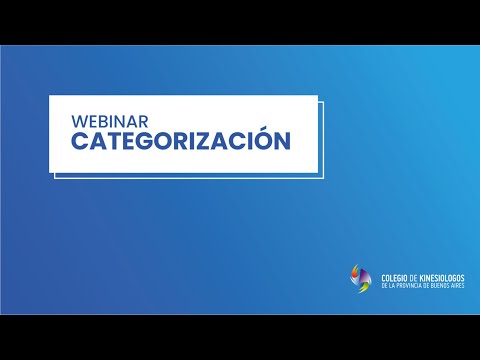 Categorización, preguntas frecuentes.