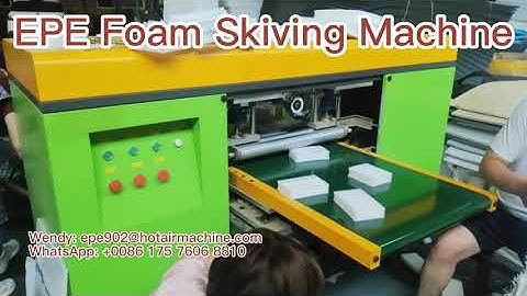 PE EPE XPE EVA PU Foam Skiving Machine | Foam Splitting Machine