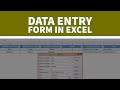 How to Create  a Data Entry Form  in a Very Easy Way | Gijis Channel