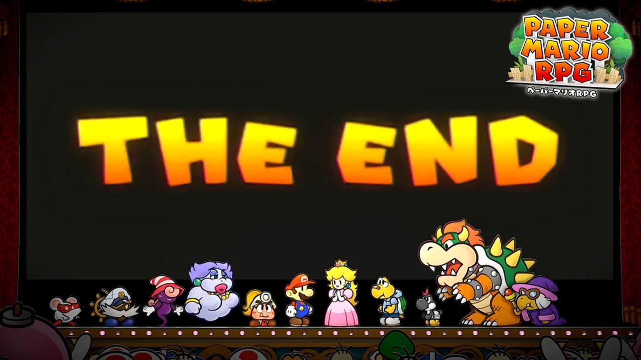 ありがとうペーパーマリオ｜ペーパーマリオRPG リメイク版 最終回