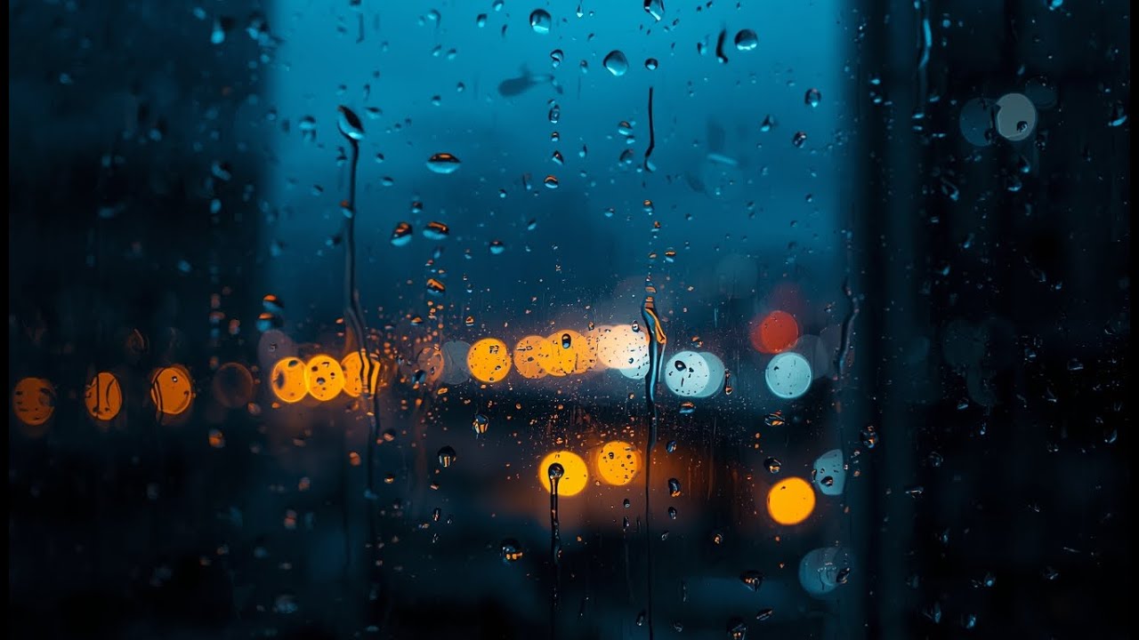 Quiet Night Rain for Sleeping | Rain on Window | 8 Hours