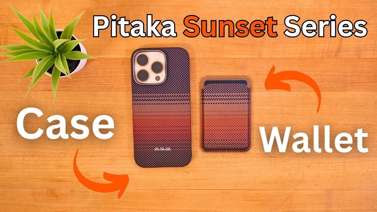 Pitaka Sunset Aramid Fiber iPhone 16 Pro Case + WALLET Review
