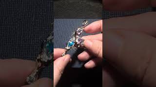 179 dollars, cross moissanite pendant #jewelry #diamond #customjewelry