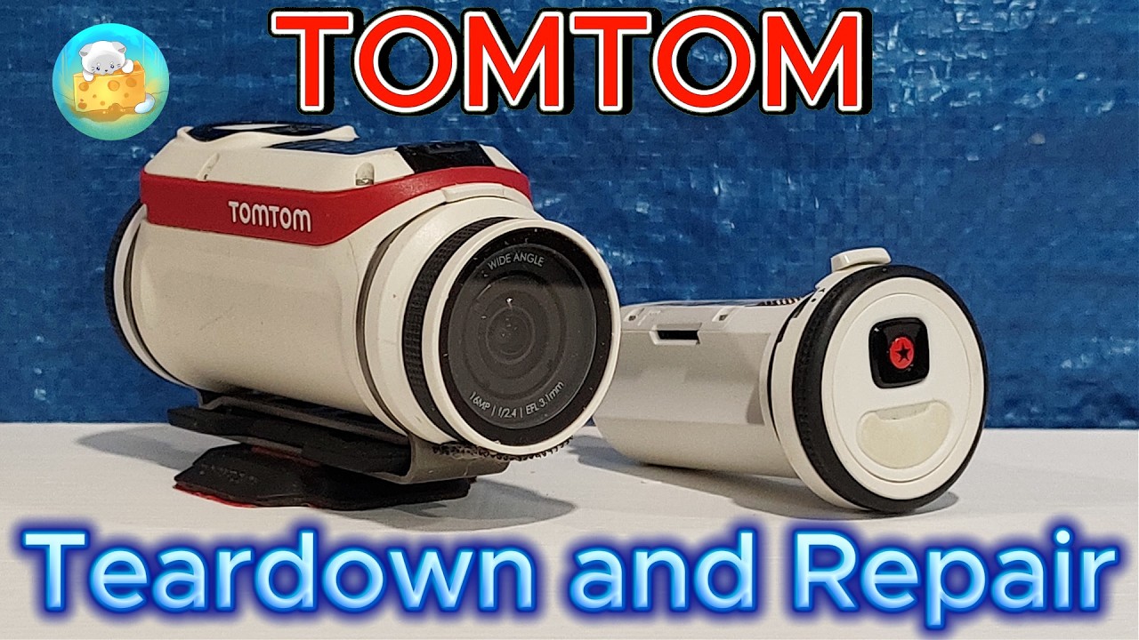ビデオカメラ tomtom5050 TomTom Bandit Action Camera tear down and repair - YouTube