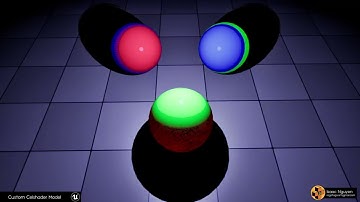 UE5 - Custom Shading Model Shadow Demo