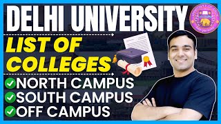 Delhi University Admissions 2023  List Of Colleges  North Cdanus South Cdanus Offcdanus