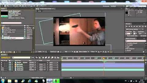 After Effects - Advanced Muzzle Flash Tutorial (free stock footage)