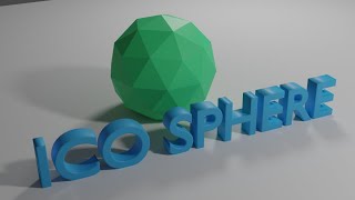 Blender Tutorial Ico Sphere Telugu
