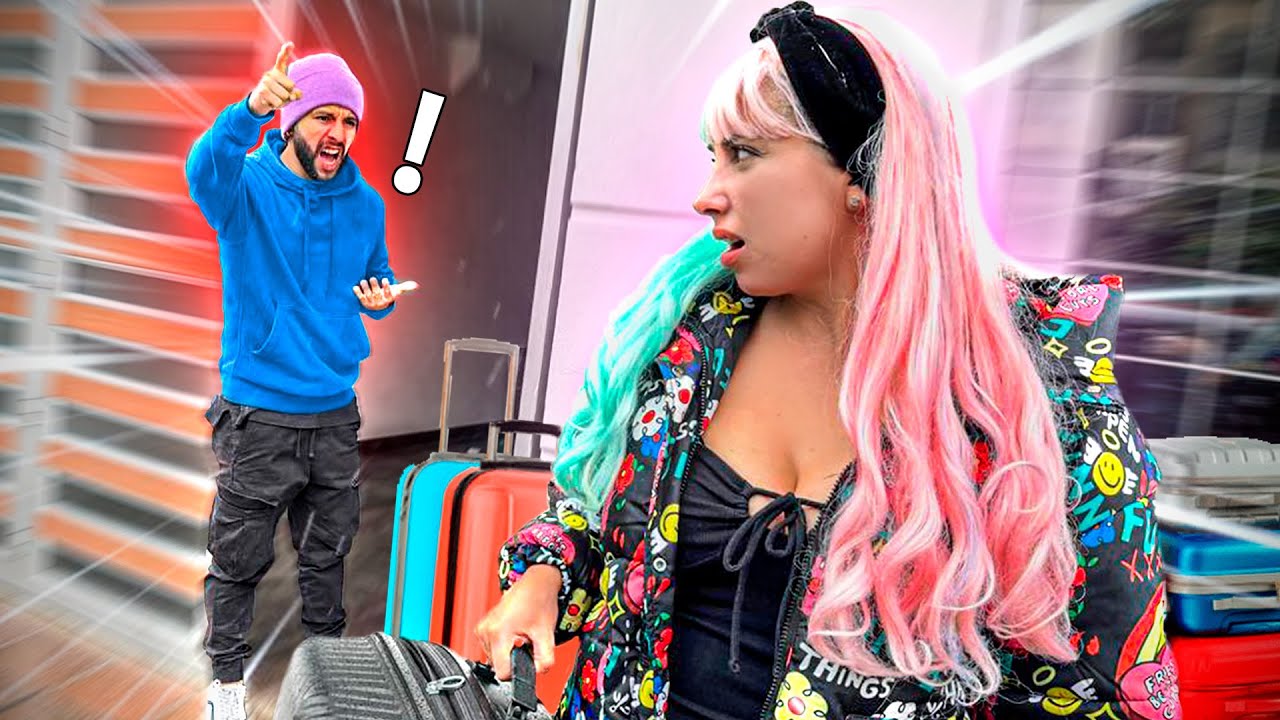 ¡ME PELEO CON MI NOVIO 😡Y ME VOY DE SU CASA🎒!