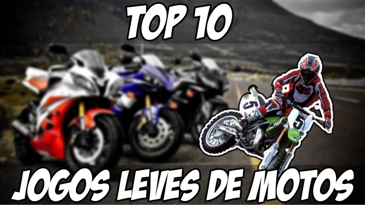 TOP 3 DOS MELHORES JOGOS DE MOTOS PARA PC 🔥 