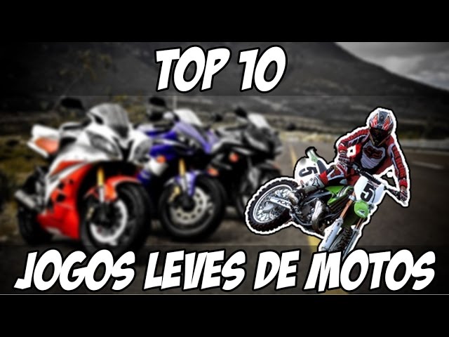 TOP 5 - MELHORES JOGOS DE MOTO PC SUPER FRACO 