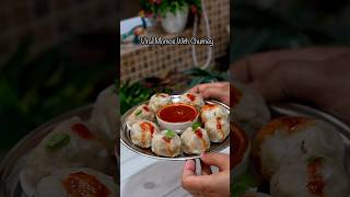 Viral Momos With Chutney 😍😍 | No Dough No wrapper No Steam Veg Dumplings | Momos Recipe