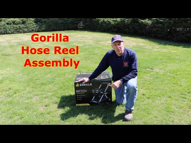 Gorilla 150 ft. Aluminum Zero-Rust Upright Hose Reel(200')
