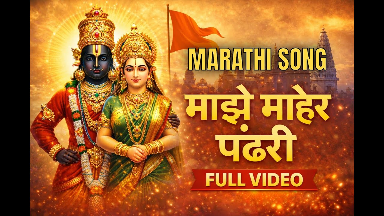 Maze Maher Pandhari | माझे माहेर पंढरी. | MARATHI BHAJAN SONG 