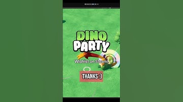 We made this game about dinos playing minigames! Wishlist Dino Party on Steam! #gamedev #indiedev