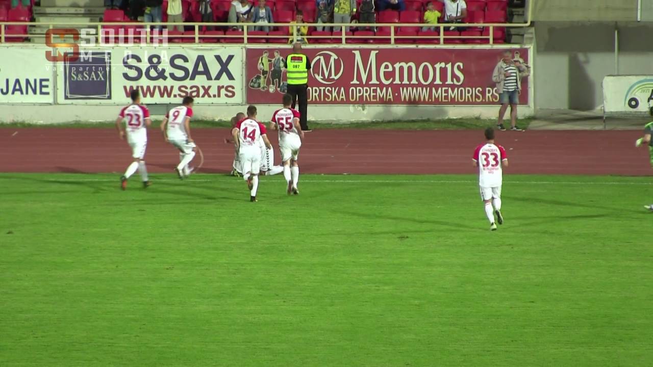 FK Napredak Krusevac 1-1 FK Radnicki Nis :: Zusammenfassungen :: Videos 