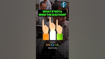 What if NOTA wins the election? By Rau