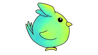 Bird Walk Cycle Animation