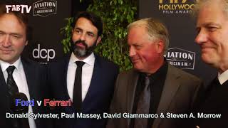 "ford v ferrari" donald sylvester, paul massey, david giammarco &
steven a.morrow winners at the 2019 hollywood film award for best
sound editing int...
