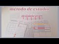 Método de estudio asiático + Imprimibles gratis