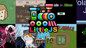LittleJS Jam 2024 Top 10 Games!