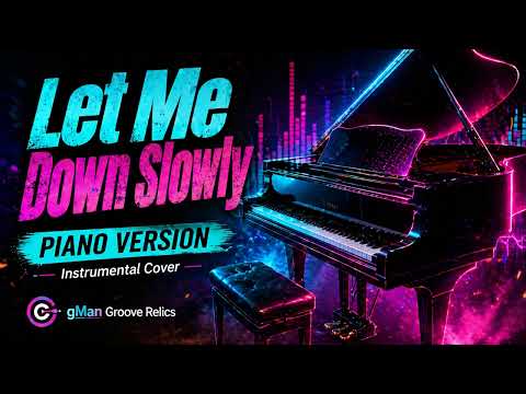Let Me Down Slowly (🎹 Piano Instrumental) | Inspired by Alec Benjamin | Remastered in 4K (2026)