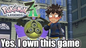 Playing Pokemon Legends ZAZA... my first official Pokemon game since XY... AGENCY PULL UP... !sub