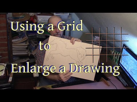 Video: How To Enlarge A Drawing