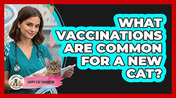 What Vaccinations Are Common For A New Cat?