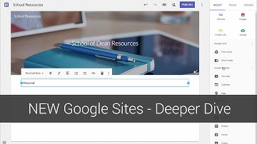 Google Sites - Deeper Dive