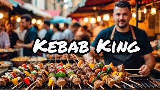 The Turkish Kebab King in Germany: Crafting 1,000 Kebabs Daily of All Varieties! #streetfood  #kebab