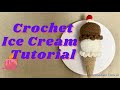 Ice Cream that LASTS FOREVER?! Crochet Ice Cream Amigurumi Tutorial