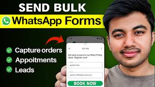 WhatsApp Flows Tutorial 2026 | Send WhatsApp Forms in Bulk Using Official WhatsApp API screenshot 3