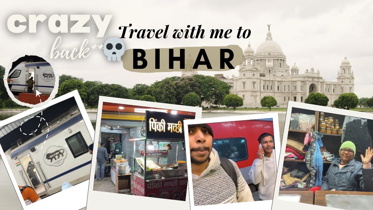 Crazy Journey Back to Bihar | Dehradun to Bihar 🚆 | UPES Student