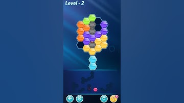 BLOCK! Hexa Puzzle! Hexa-art2 Level 2 (Premium) - Lösung Solution Walkthrough