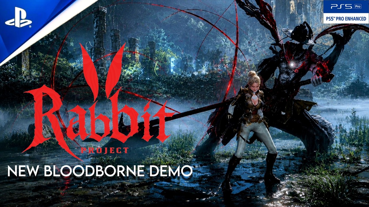 PROJECT RABBIT Gameplay Demo FOOTAGE 4K | New BLOODBORNE-Style Action ...