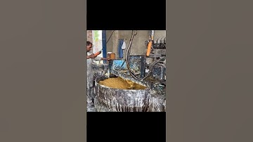 How Soap Is Made: step by step Yellow soap Production!