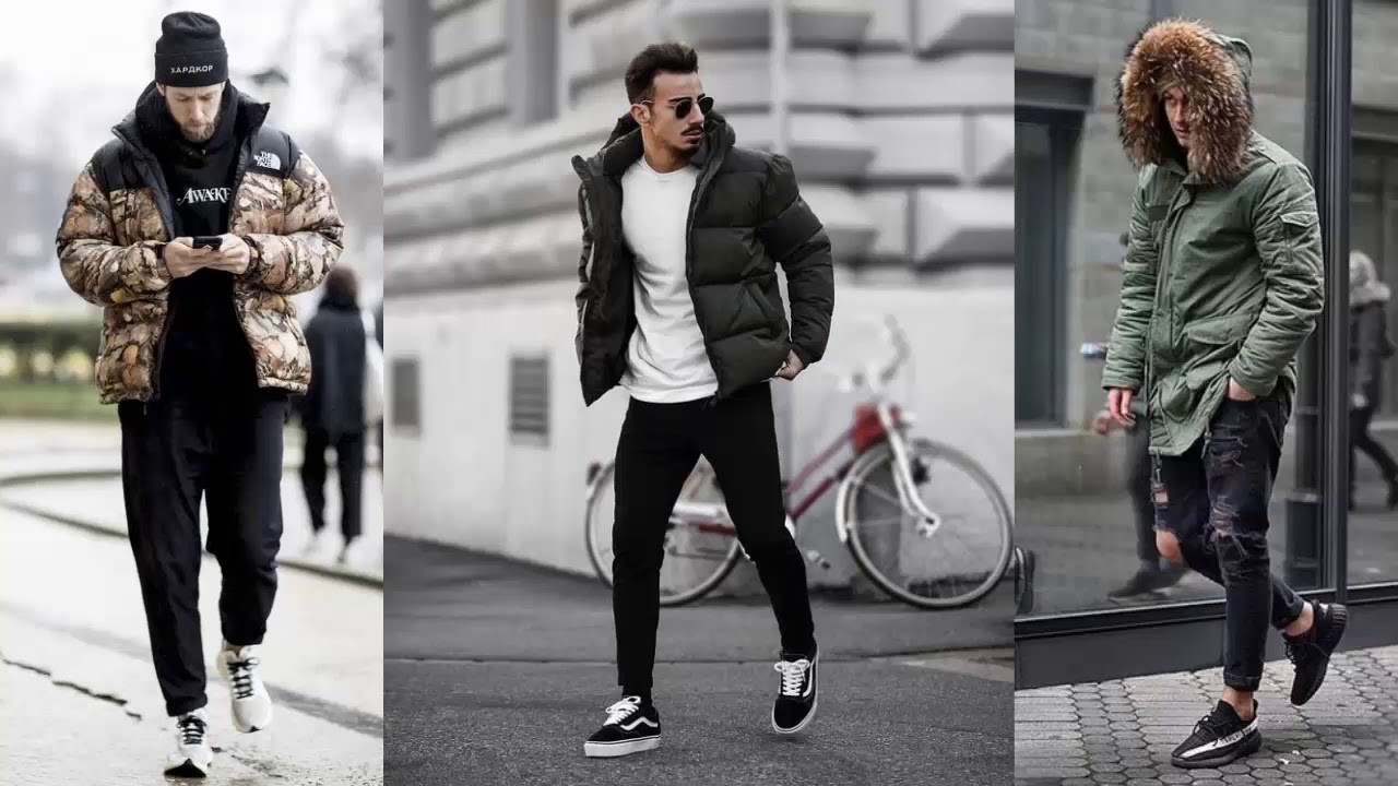 OUTFITS INVIERNO HOMBRE 2019-2020 | Moda StreetWear & Urban | Tendencias  2020 - YouTube